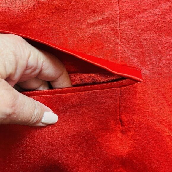 Vintage LC Live Collection Blazer Jacket Mens 3X Red Formal Italy Clubwear - Picture 6 of 12